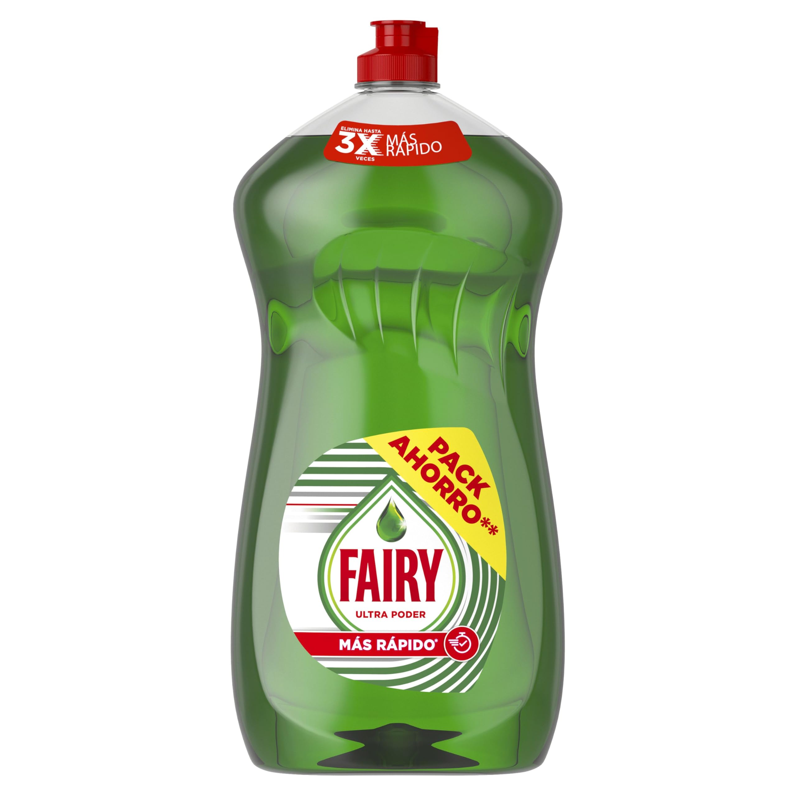 Fairy Ultra Original Líquido Lavavajillas 1250ML Fórmula Efectiva Que Deja Los Platos Relucientes, Impresionante Poder Antigrasa
