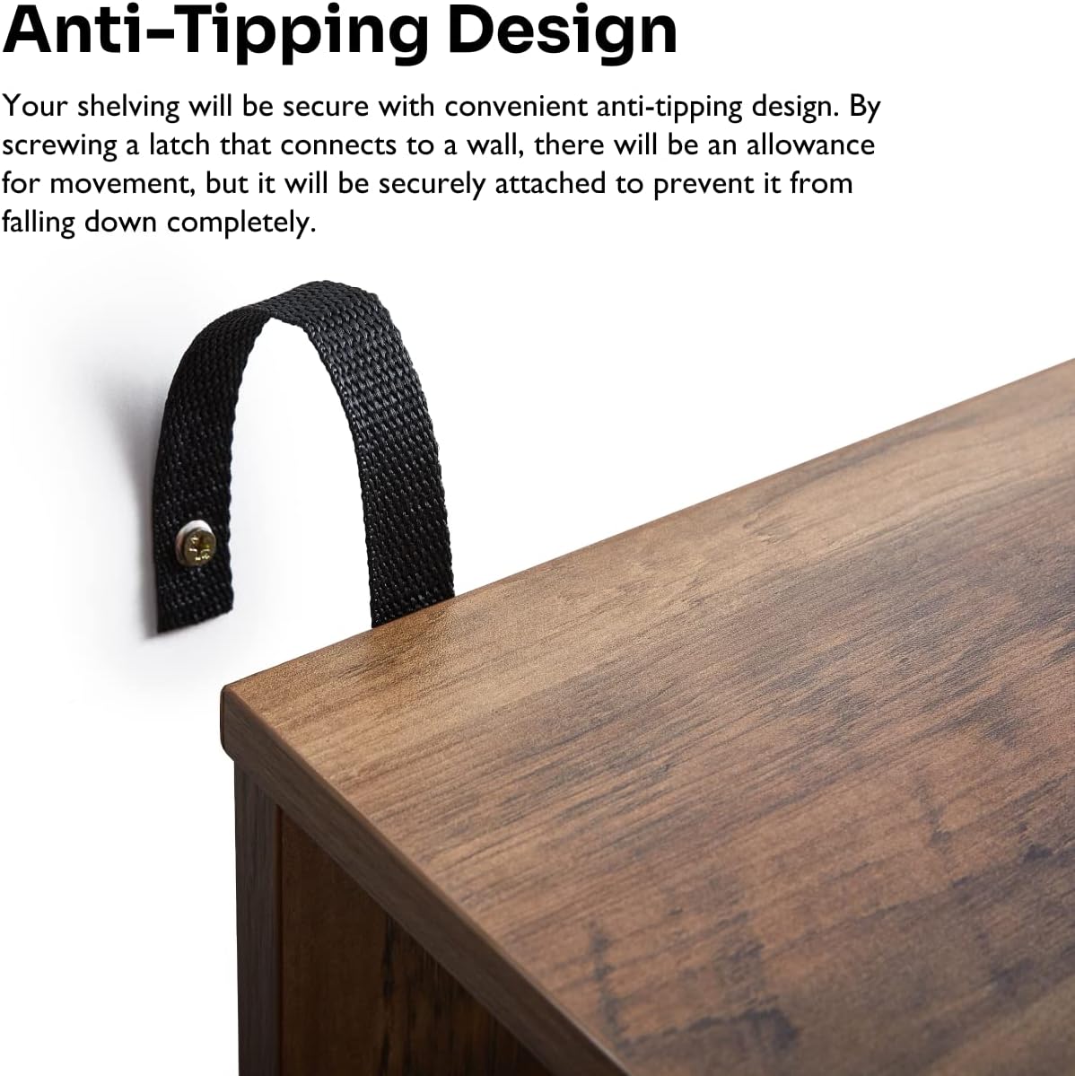 EAST OAK Bookshelf 3-Tier Bookshelves Wood Storage Shelves, Etagere Open Bookcase with Metal Frame, Multifunctional Free Standing Shelf Organizer with Anti-Tip Design & Adjustable Feet for Home Office : Home & Kitchen