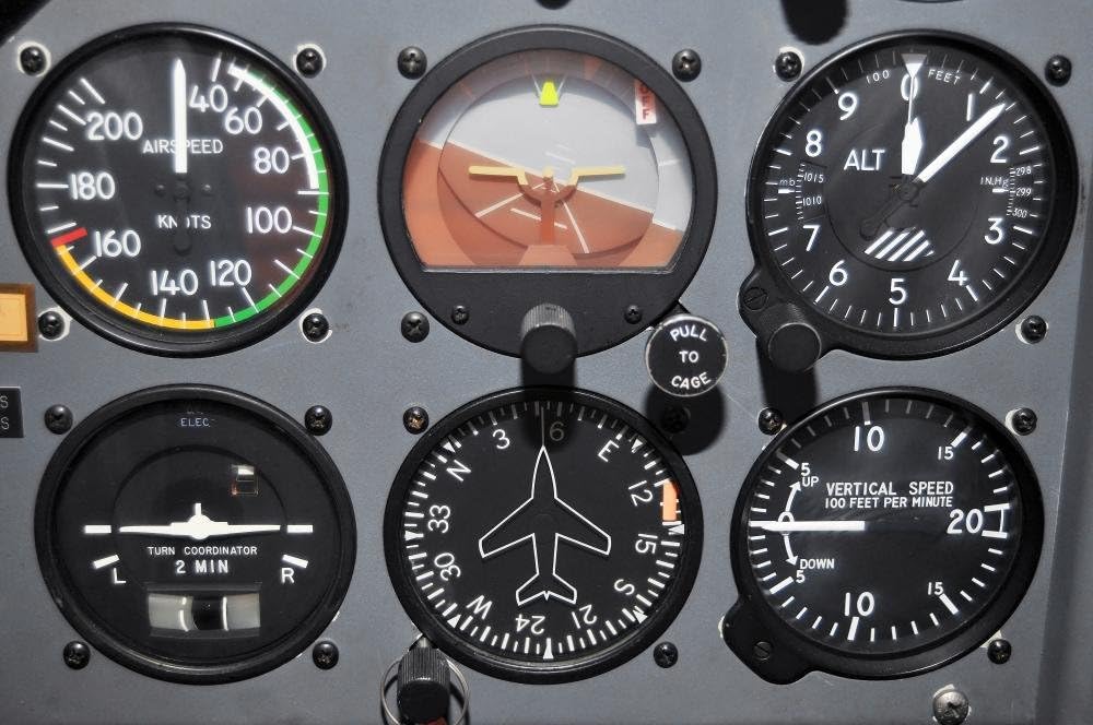 Wallmonkeys FOT-8705003-36 WM356091 Cockpit Controls Peel and Stick Wall Decals, 36" W x 24" H-Large