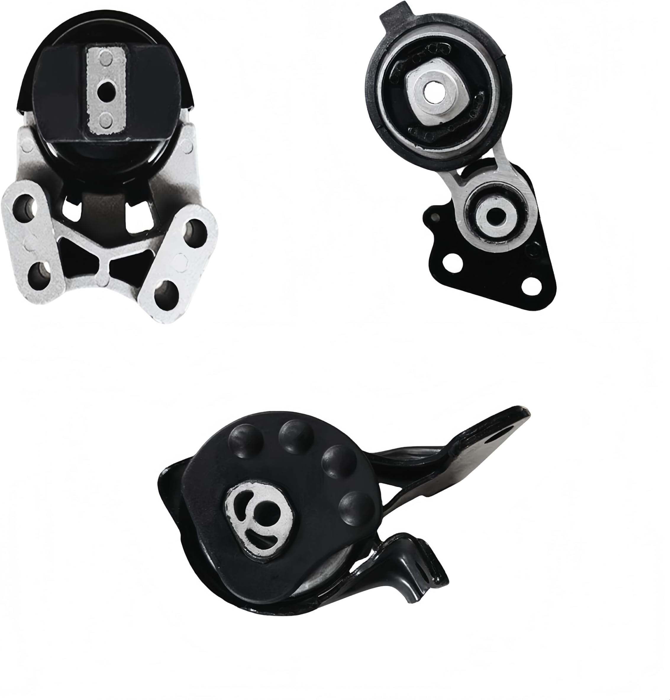 Engine Motor Mount Kit - 3PCS Compatible with Edge 2007-2014 & MKX 2007-2015, 3.5L/3.7L V6, Replaces OEM A5342 A5431 A5605