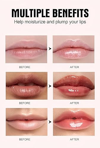 Miniatura 5 de Melemando 6 colores de brillo de labios voluminoso, brillo hidratante de larga duración, brillo labial regordete, aceite hidratante para mujeres y