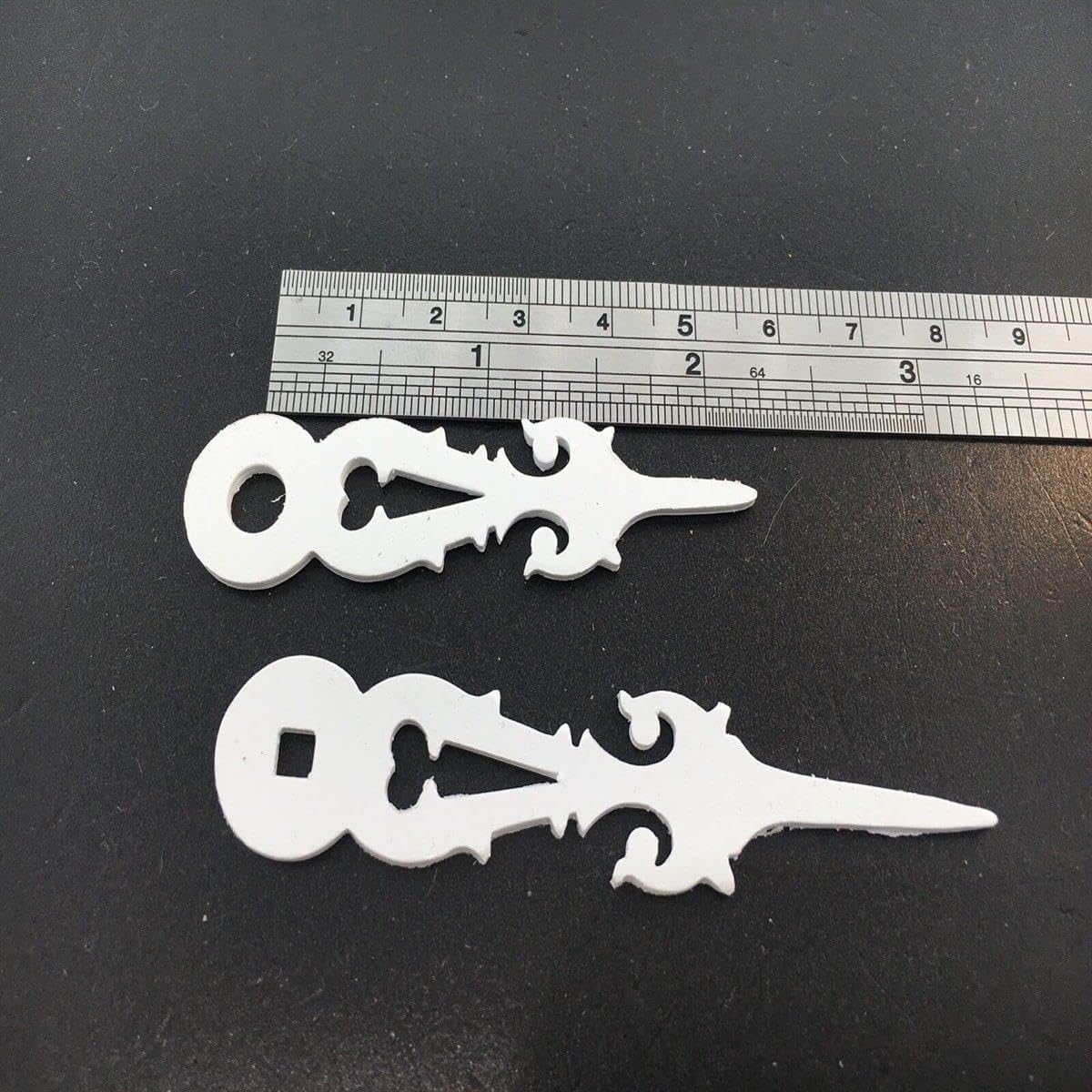 Generic Tools and Replacement for Clock. Cuckoo Clock Hand Set White for 14 CM or 6"" Dial