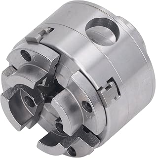 4 Jaw Lathe Chuck, 2.75 Inch Alloy Steel Woodworking Chuck, Multi-Functional Compact Size for Ordinary Lathe Grinder