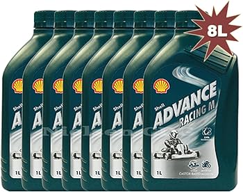 SHELL ADVANCE RACING M KARTING Oil 2L : Amazon.nl: Automotive