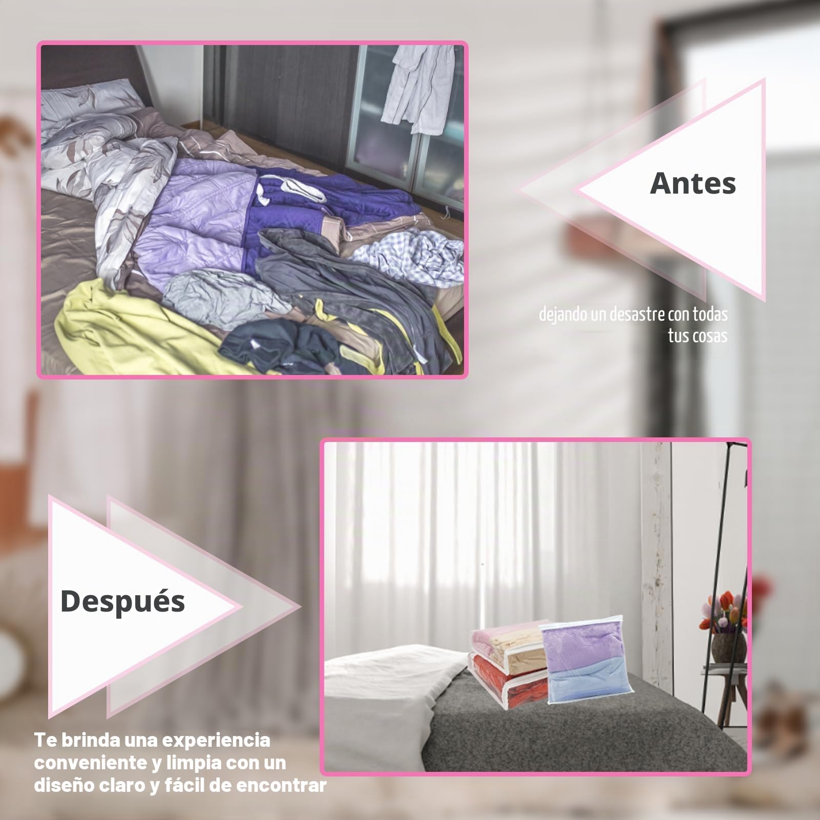 Sibosen20 bolsas de almacenamiento de ropa de vinilo transparente con cremallera, para sábanas, ropa de cama y suéteres, a prueba de polillas