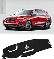 Vista 62 de FIILINES Cubierta de Tablero para Hyundai Sonata 2011-2014, Cubierta de Tablero Accesorios Sonata Cubierta de Tablero de Gamuza Alfombrilla Parasol