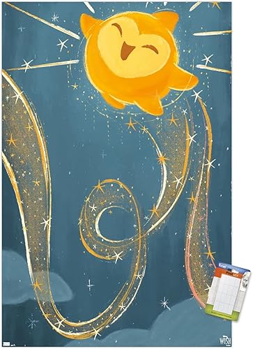 Trends International Disney Wish - Póster de collage 5 (estrella) para pared