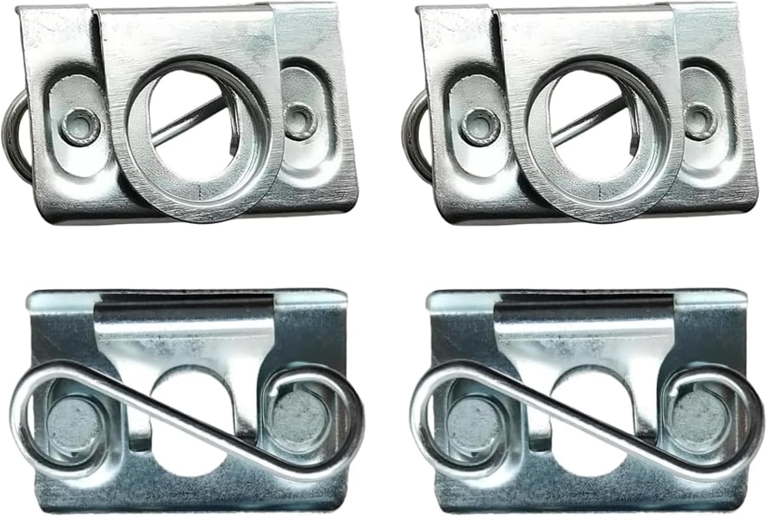Ball Head 1/4 Turn Set Saddlebag Bail Mount Receptacles for Harley Davidson Touring Road King/Electra Glide/Road Glide/Street Glide Hardbags 1993-2013 (Reference : 90834-95B)