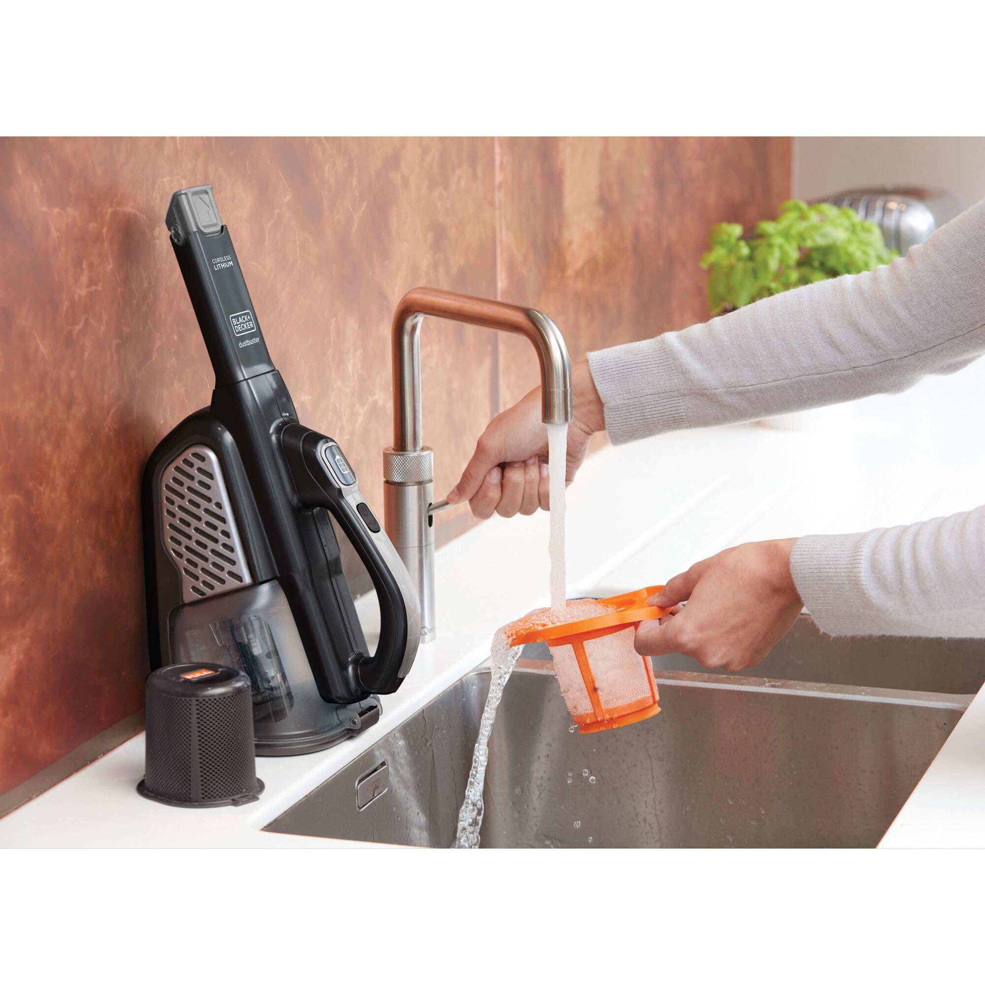 BLACK+DECKER Dustbuster Cordless Hand Vacuum -11