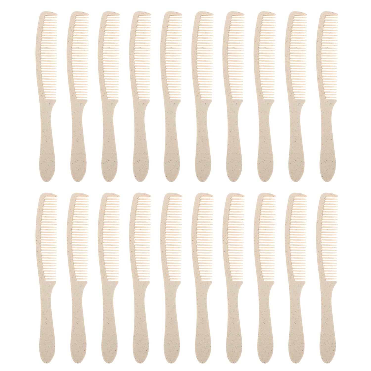 Mobestech 50 Sets Disposable Comb Hair Brush for Women