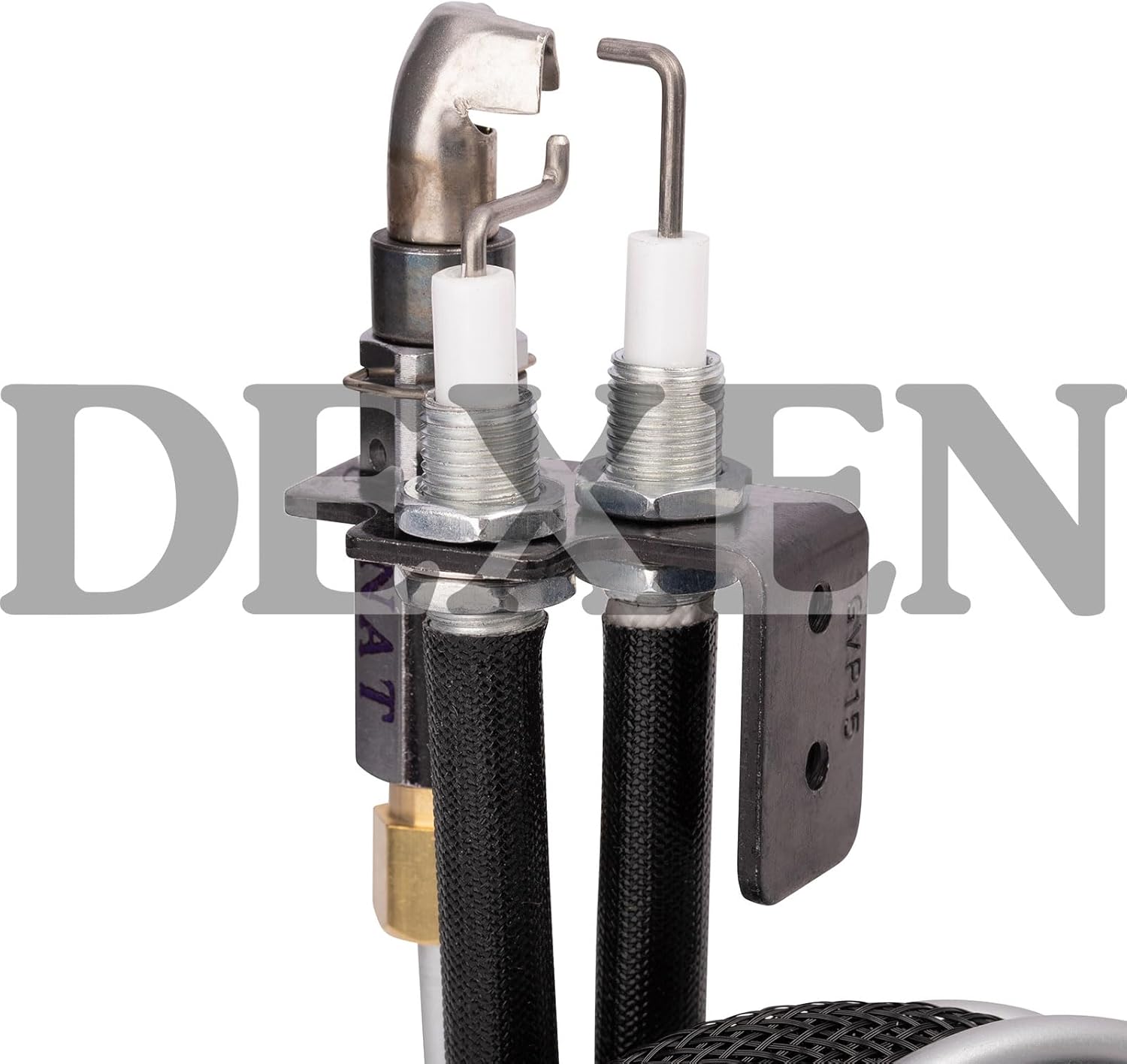 3V-PAN-36 OEM CSA Certified Pilot Assembly with 3 Volt Natural Gas Electronic Ignition and 36 Inch Leads for Use in Direct-Vent Fireplaces, Stoves, and Gas Log Sets (36 in.)