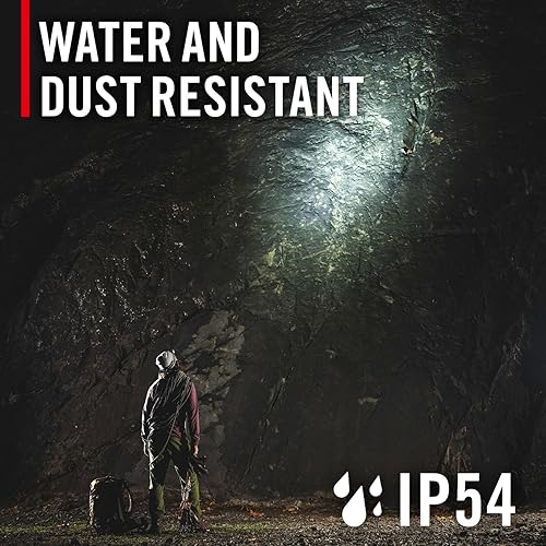 Miniatura 10 de Coast FLX40R - Linterna frontal LED con batería recargable incorporada de 800 lúmenes con lente de enfoque giratorio y correa Coast Ultra