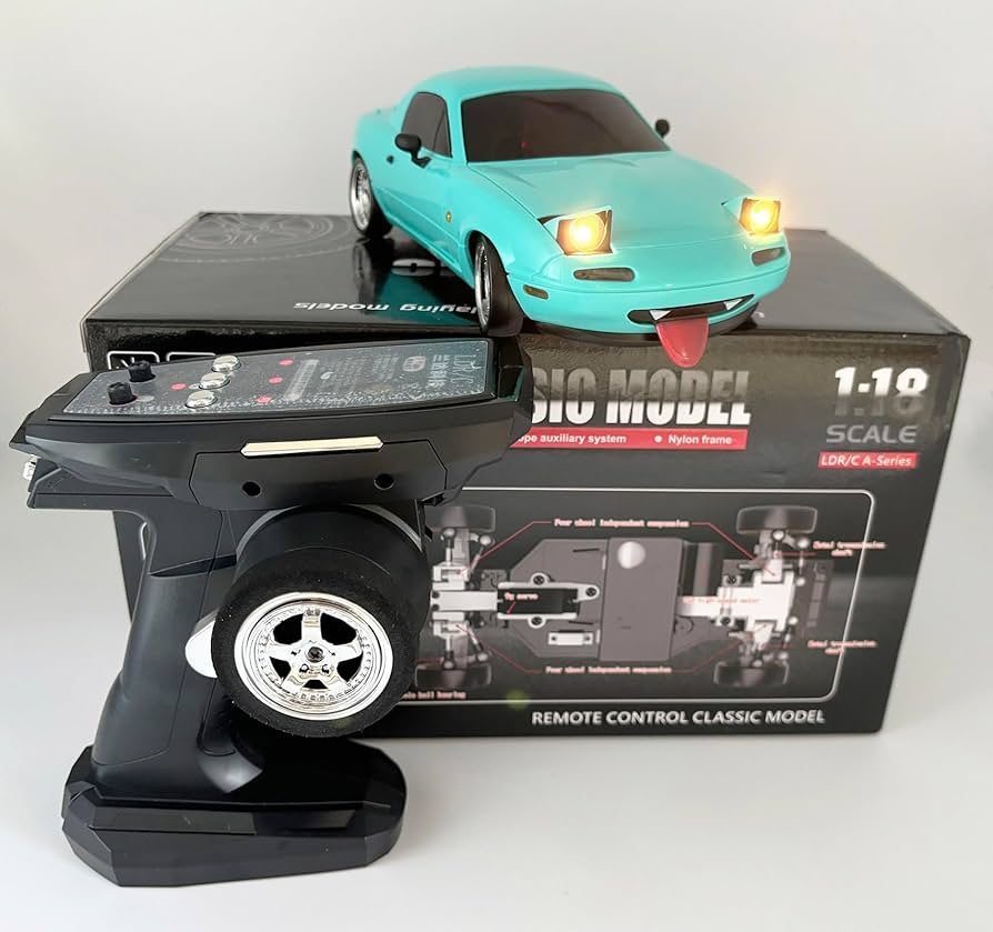 ホビーラジコン Drift_style Amazon.com: HLSFWDRIVE RC Drift Car 1/18 Scale LDRC Drift Car with