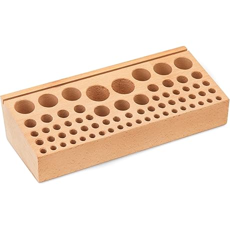 Leather Punch Craft Tool Rack, Professional Leathercraft Benchtop Tool Organizer