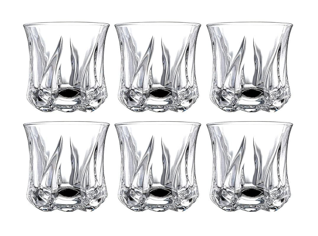 Heavy Whiskey Glasses - Set of 6 for Bourbon & Scotch -27