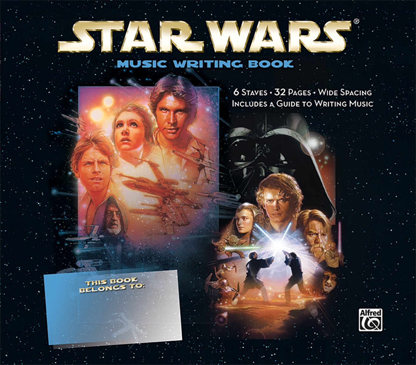 Star Wars Music Writing Book