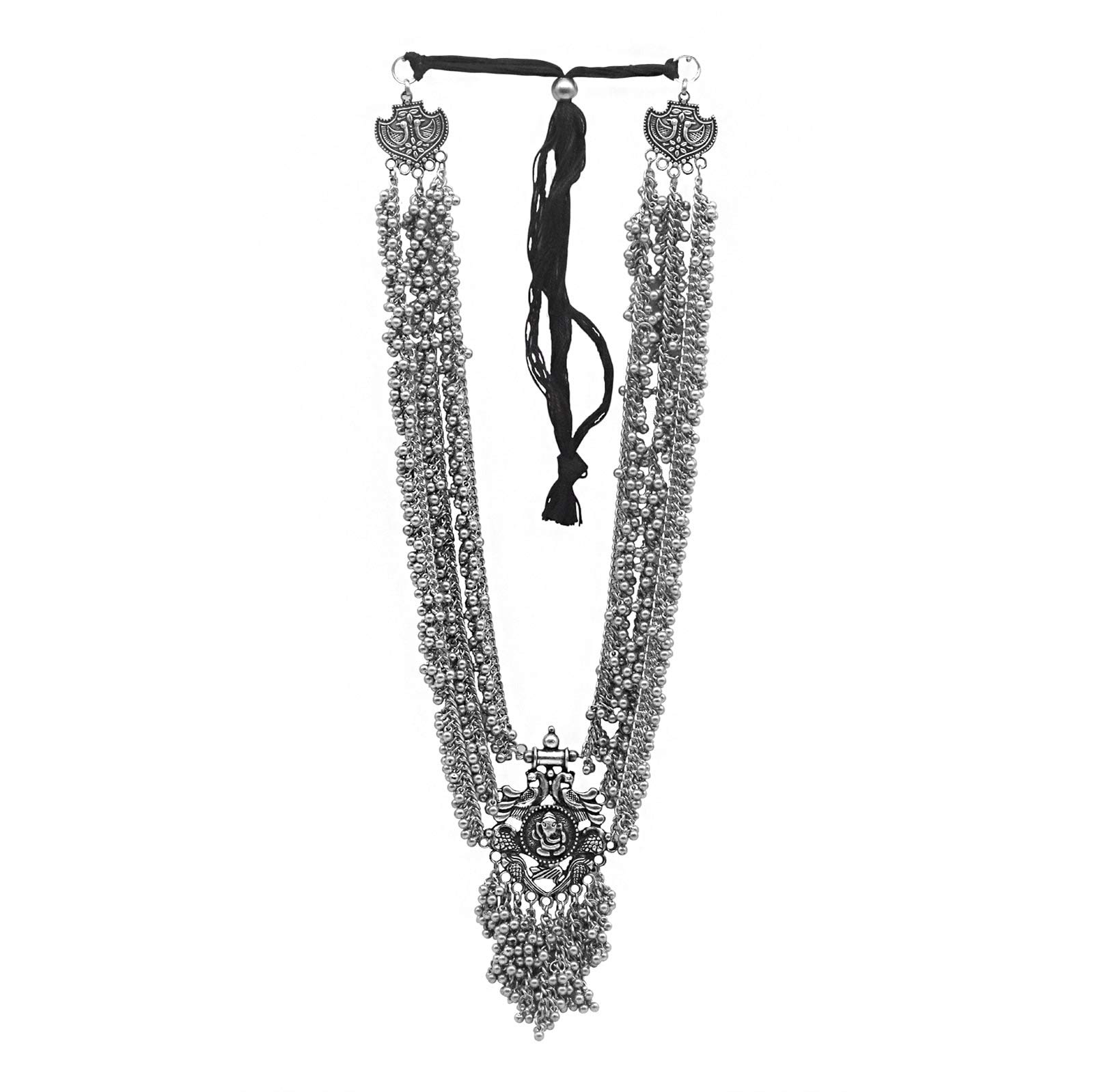 See full amazon price history chart for TEEJH Krisha Silver Oxidized Ghungroo necklace For Women TEEJH Krisha Silver Oxidized Ghungroo necklace For Women (B08YNJLZ76) Amazon Price History, Amazon Price Tracker