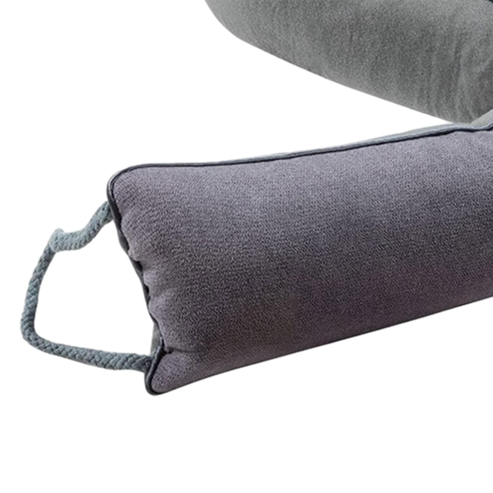 Paraspifferi per Porte, Guarnizione per Soglia, Protezione da Rumore, Polvere E, Tessuto Oxford, Resistente E Facile da Installare per Casa, Uff, Grigio