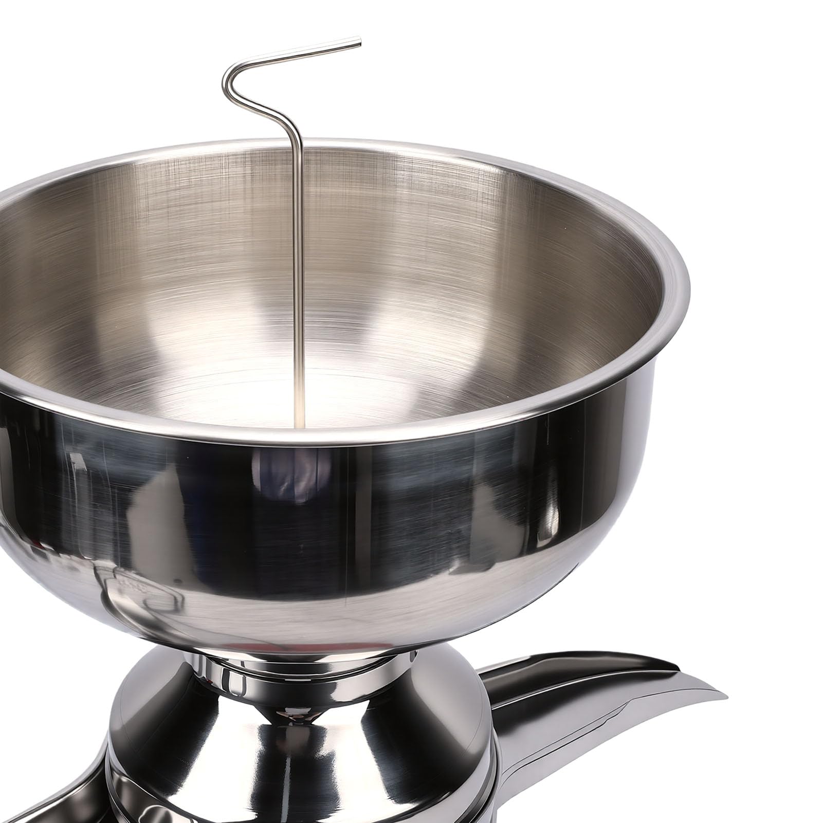 Schiumarola Elettrico per Latte di Mucca di Capra, Separatore Centrifugo per Crema da 50 L/H 9800 Giri/min con Serbatoio da 5 Litri e Doppio Uso, per la Lavorazione dei Latticini