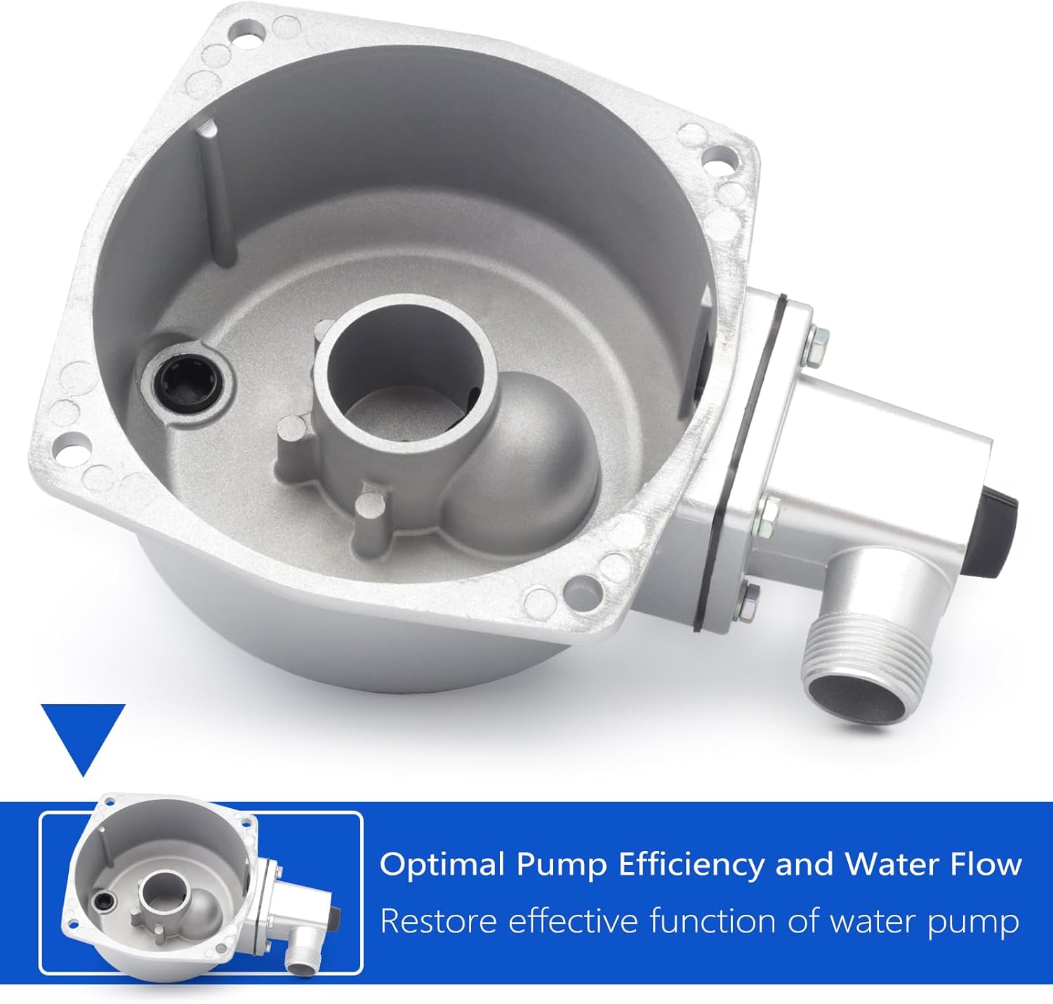1" Water Pump Housing Replacement for Predator Pacific Hydrostar 1 inch 79cc Gasoline Engine Clear Water Pump Body Parts