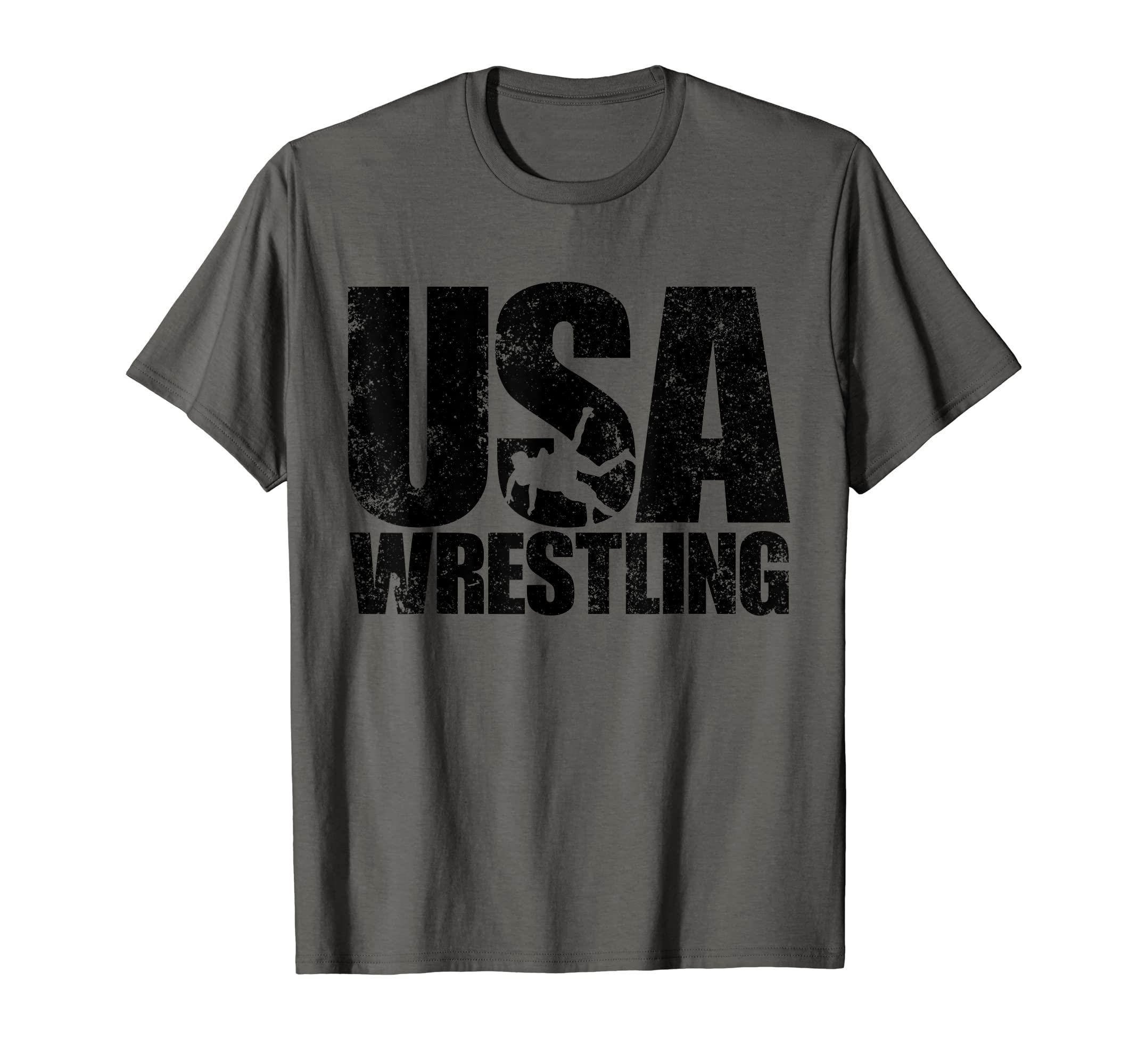 Wrestlers Wrestling To Wrestle Co.USA Wrestling Men's Wrestling Team Patriot USA Wrestler T-Shirt