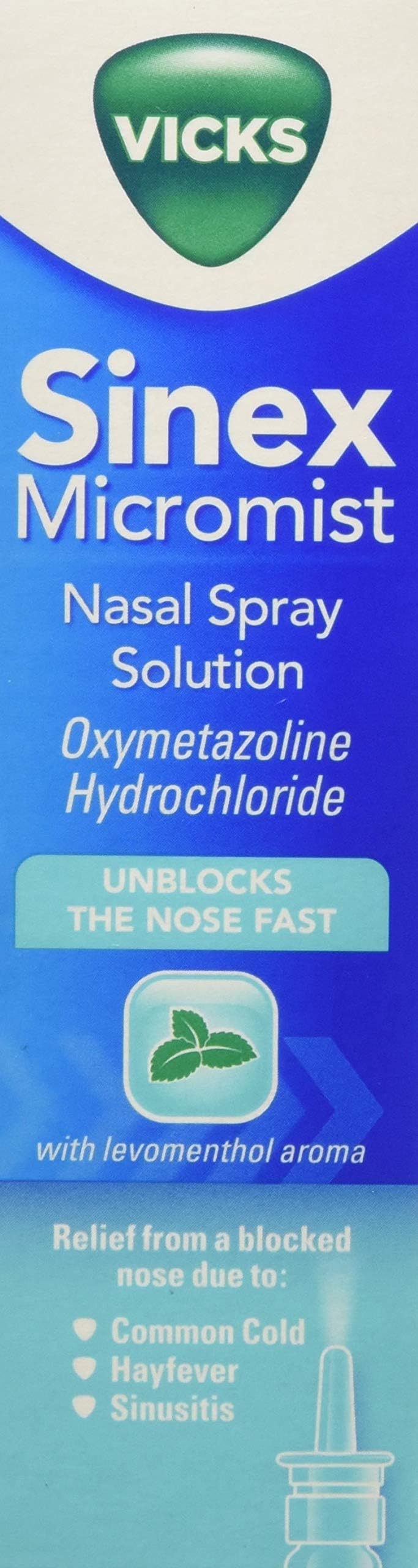 Sinex Micromist Aqueous Nasal Spray, 15 ml (Pack of 8)
