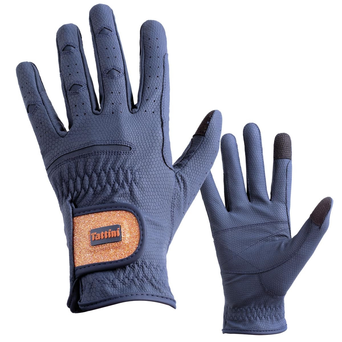 TattiniLurex XS Gloves, Blue