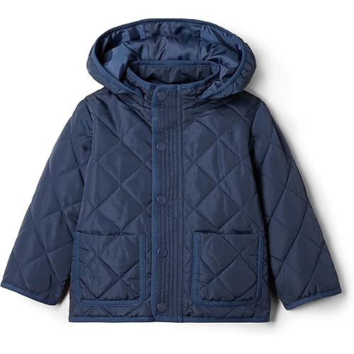 Amazon Essentials x Sofia Grainge Unisex Toddlers and Babies' Midweight Field Jacket with Hood