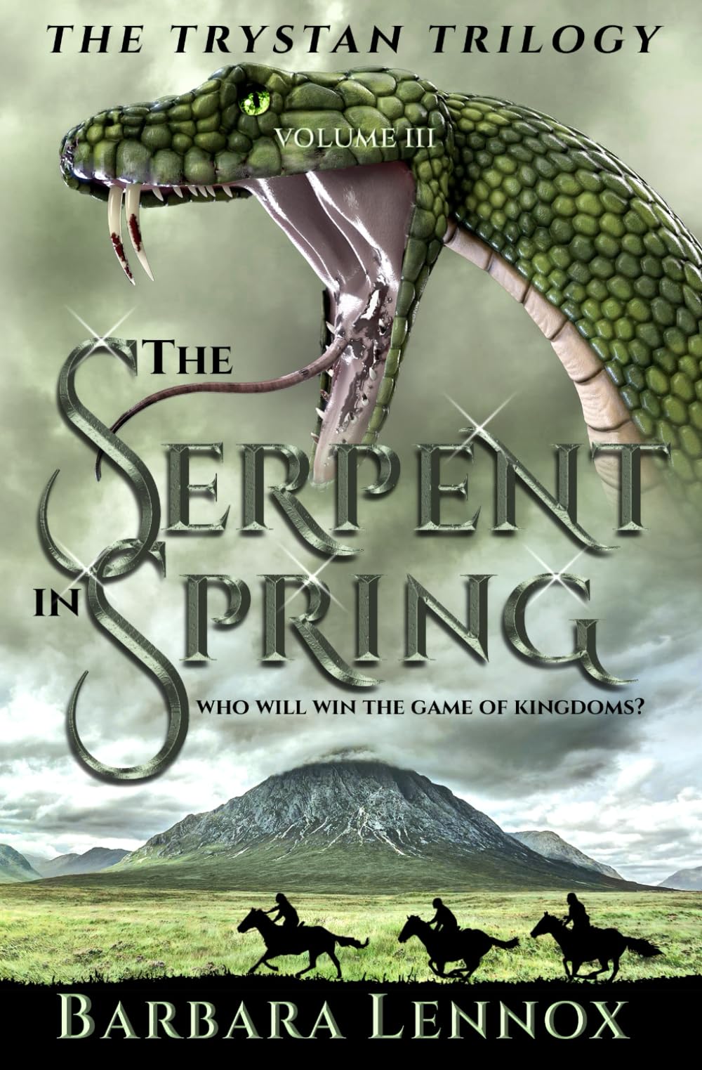 The Serpent in Spring: An epic retelling of the Tristan and Isolde legend, set in Dark Age Scotland (Volume III of The Trystan Trilogy)