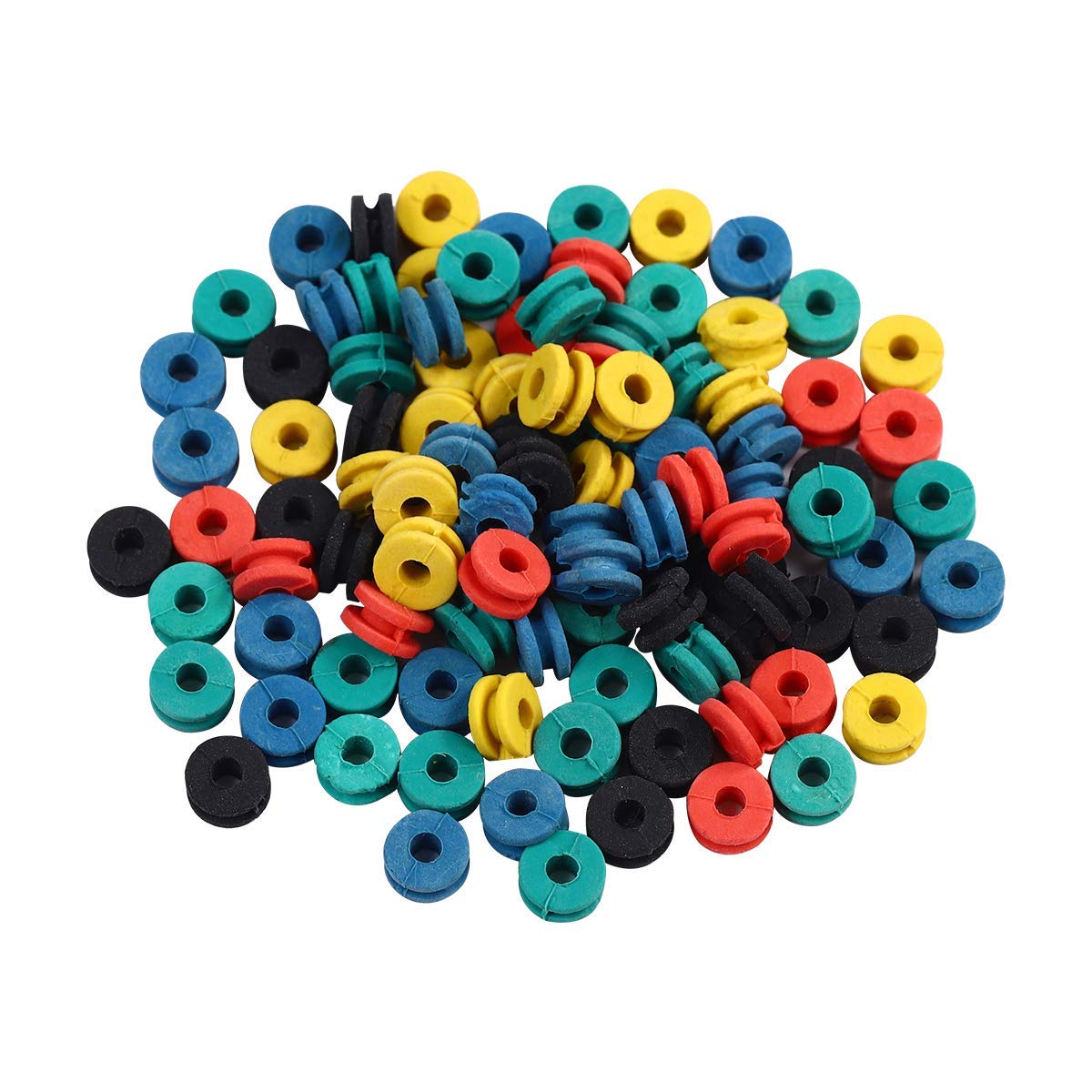 Combofix Tattoo Machine Parts - Include 100pcs Tattoo Rubber Bands 100pcs Tattoo Nipples H-type 100pcs Tattoo O-rings & 1set Cleaning Brush Set for Tattoo Machine Tattoo Supplies : Beauty & Personal Care