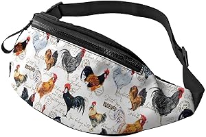 Farmhouse Rooster Fanny Pack: The Go-To Companion for Your Spring Adventures