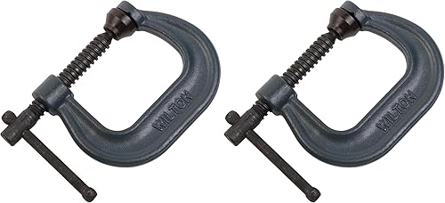 Miniatura 11 de Wilton Abrazadera en C, apertura de 4.3 in (4.0 in), 3.5 in garganta, 6200 Lbs. fuerza de sujeción (Modelo 404)