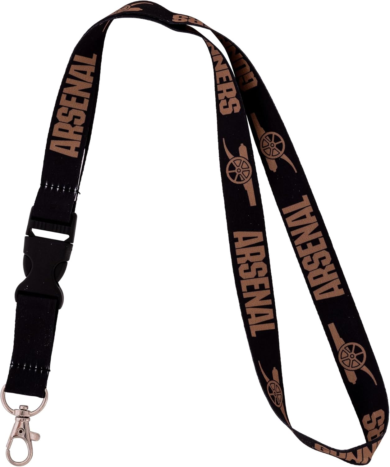 Desert Cactus Arsenal FC Lanyard Gunners Holloway Football Soccer Car Keys ID Badge Holder Keychain Detachable Breakaway Snap Buckle (Lanyard D)