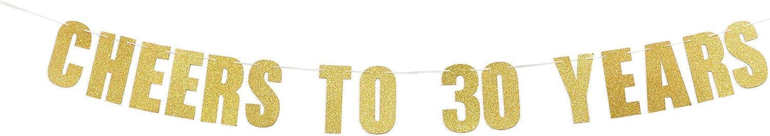 30th Birthday Decoration Bundle - Cheers & Beers to 30 Years Coozies and Cheers to 30 Years Birthday Banner image 3