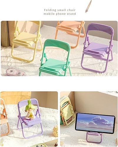 Miniatura 3 de Regalos de Navidad para mujeres, hombres, adolescentes, niñas, mujeres, regalos para Navidad paquete de 4 soportes para teléfono celular con diseño