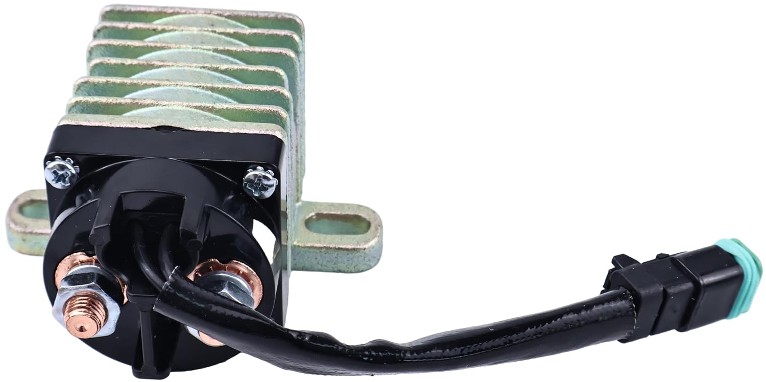 24V 100A Switch Relay Solenoid 2915064 3740150 241-8368 Compatible with JLG Lift 1230ES 1930ES 2032ES 2630ES 2030ES 2632ES 2646ES 2632ES 3246ES 3248RS 1932R 1532R CAT Excavator Loader C13 C15