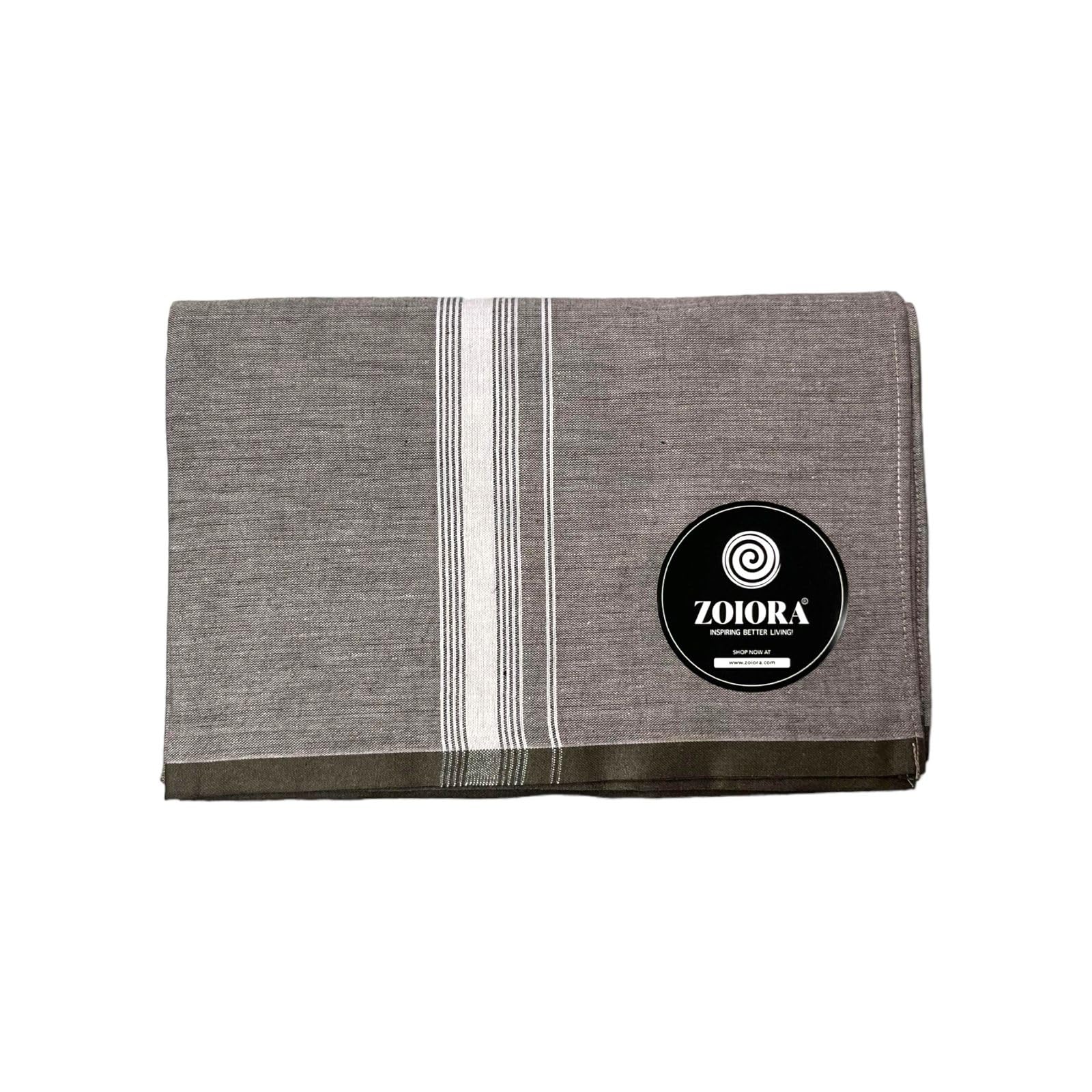 zoiora Premium Cotton Lungi for Men - Traditional Ethnic Wear Single Dhoti - Pure Woven 100% Cotton-picture-36