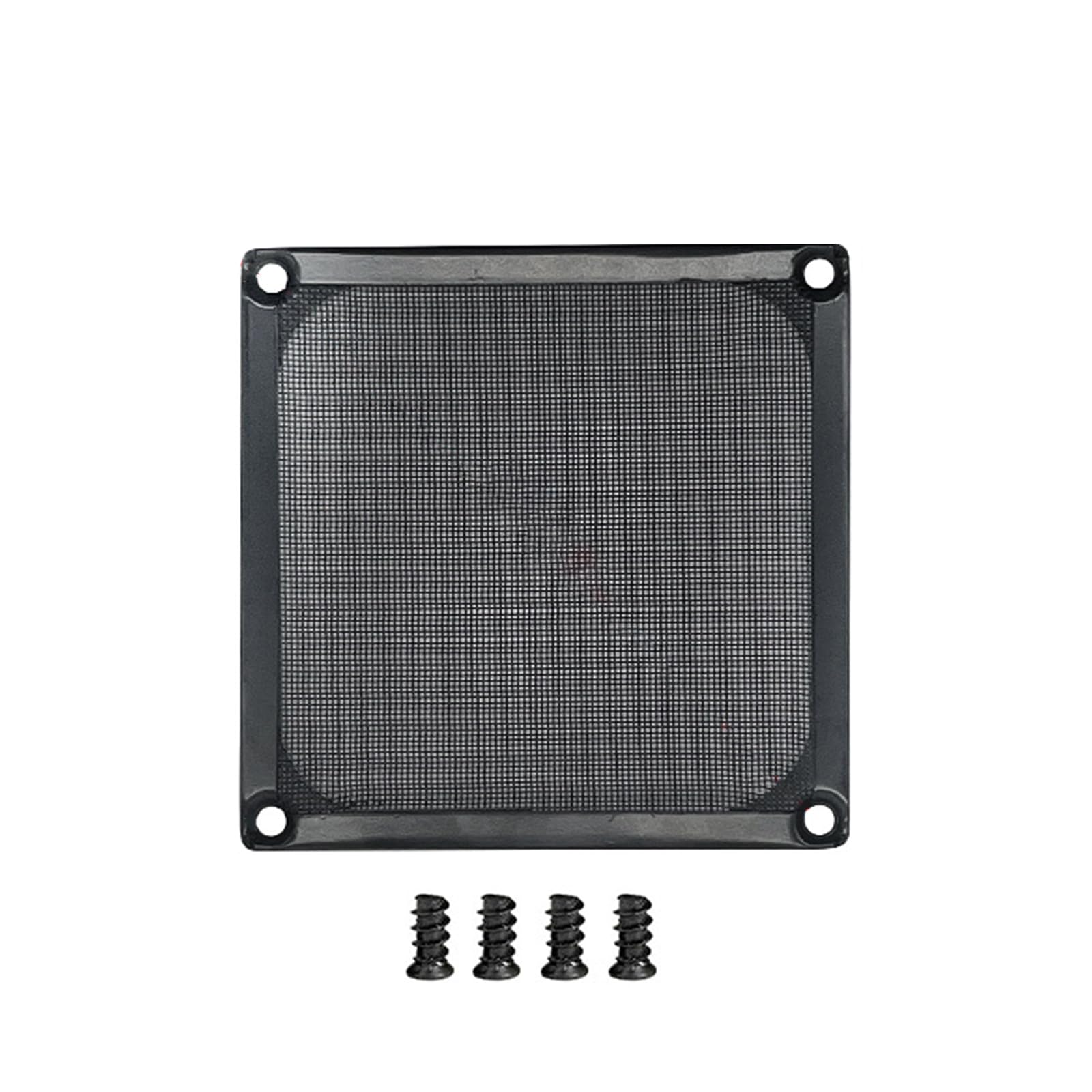 BEIDUOYANG 60/80/90/120mm PC Computer Case Fan Frame Dust Filter Screen Dustproof Case Cover Mesh Aluminum Dust Filter for Computer Stylish Black Dust Filter