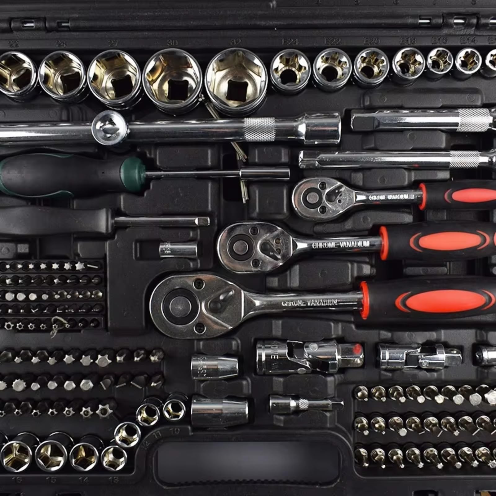 Set di attrezzi meccanici 216 Pz Utensili A Mano Set Box 72 Denti Chiave A Cricchetto Presa Herramientas Meccanica Auto Set Di Strumenti Kit Di Attrezzi La Casa Con Utensili A Mano