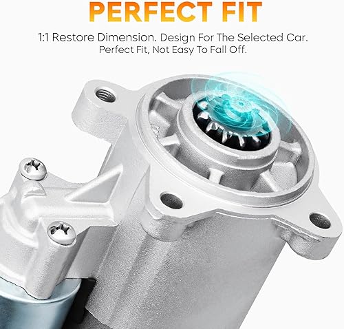 Miniatura 4 de Motor de arranque para Ford Excursion 00-05 5.4L 6.8L, Expedition 99-04 4.6L 99-14 5.4L, F150 F250 F-350 Super Duty 4.6L 5.4L, Mustang 05-10 4.6L,