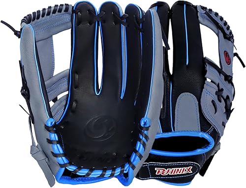 PHINIX Guantes de sóftbol de piel de cerdo de 13 pulgadas