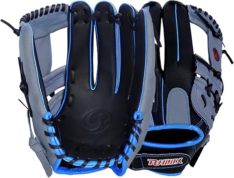 PHINIX 13 Inch Slowpitch All Pigskin Softball Gloves Multiple Colors