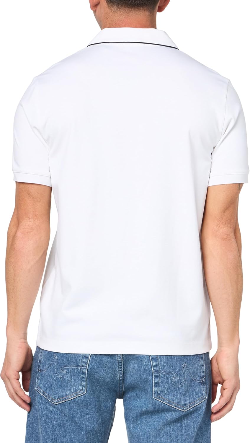 Theory Mens Tailor Jersey Collar Polo in Relay Jersey - Image 2