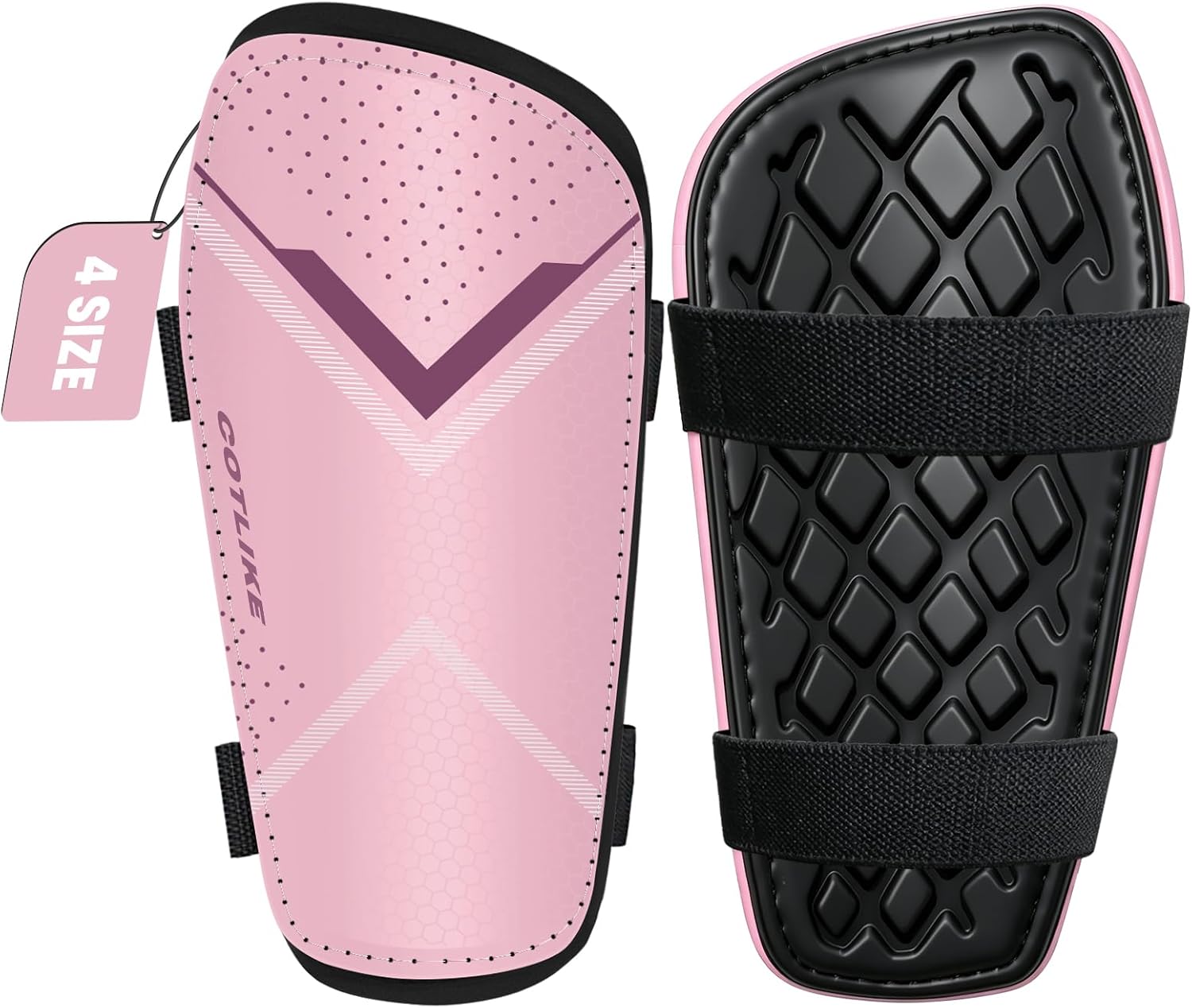 Soccer Shin Guards for Kids Youth Toddler - Football Protective Defender Gear Shin Guards Kids for 3-18 Years, Espinilleras de Futbol para Hombres