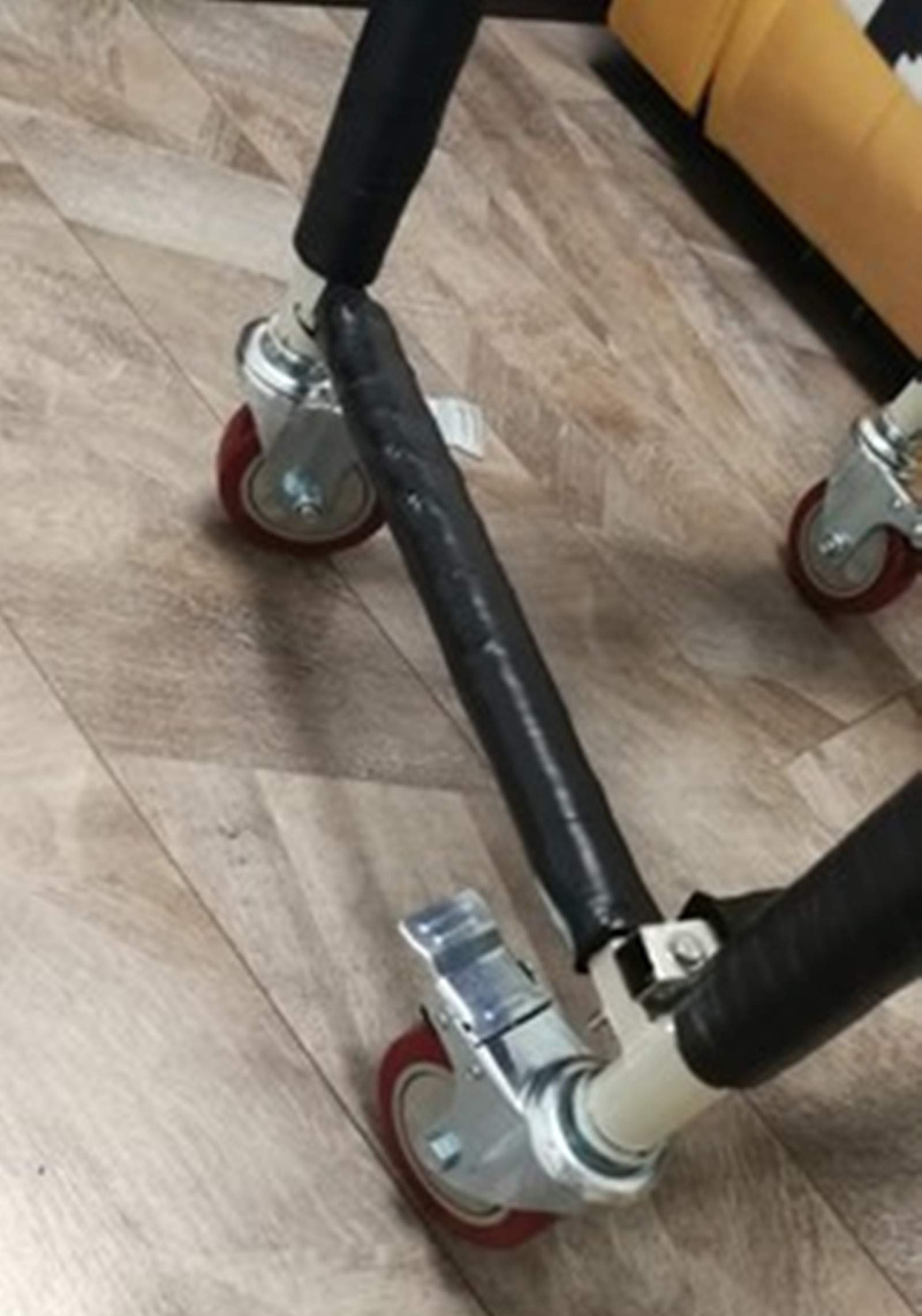 4Stk Mini Möbelrollen Lenkrollen Schraubmontage für Wagen | Lenkrollen Mini Möbelrollen, Schraubmontage Small Furniture Rollers for Cabinet Drawer Storage Bins, Belastbar, mit Bremse
