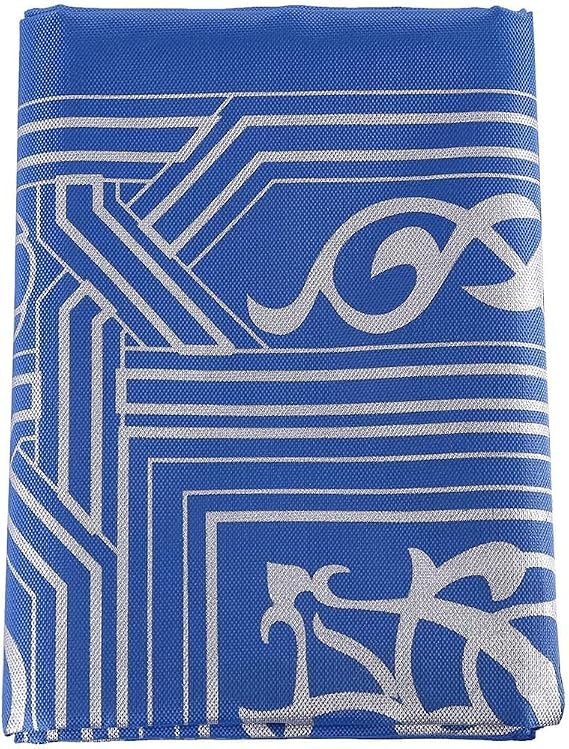 Namvo Muslim Prayer Mat, 60 * 100cm Portable Light Islamic Travel Prayer Rug Mat with Compass for Prayers Blue