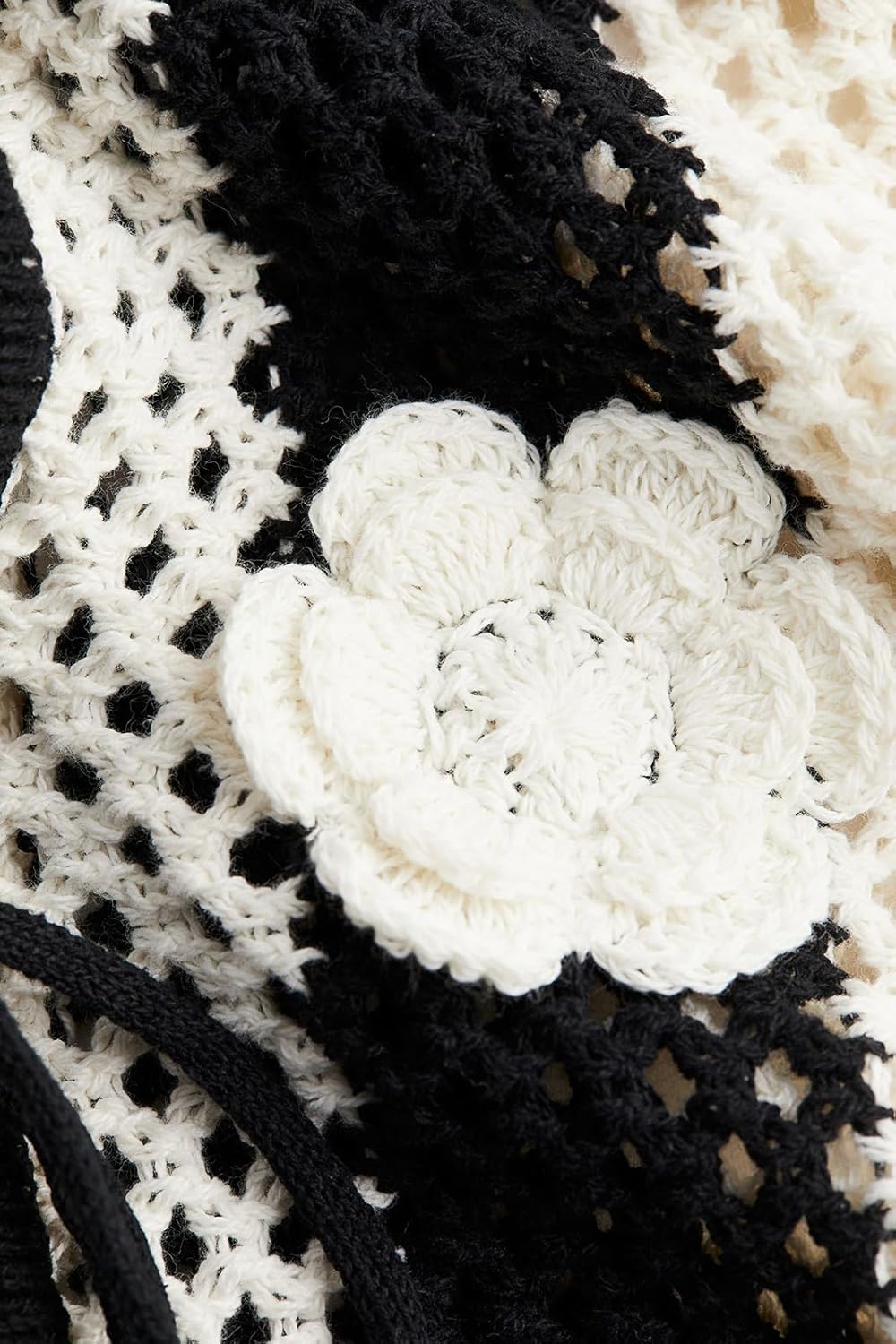 Women Y2K Crochet Knit Vest Cute Tie Front Tank Top Sleeveless V Neck Crop Hollow Out Sweater Vest Going Out Tops - Image 6