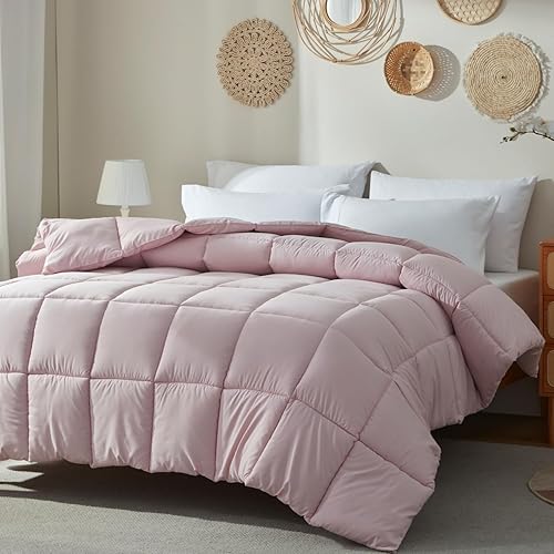 Vista 48 de BedTreat Edredón de plumón alternativo con pestañas en las esquinas, edredón acolchado para todas las estaciones, edredón King cosido en caja
