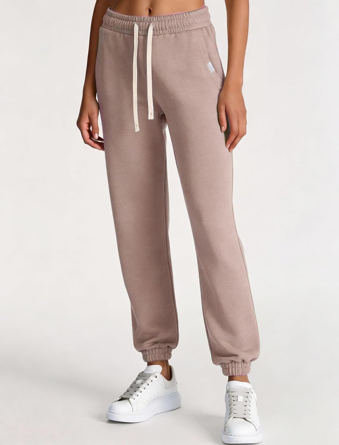 Womens 2 Piece Sweatsuit Set, 2025 Casual Long Sleeve Hoodie with Loose Wide Leg Sweatpants for Fall and Winter - Image 6