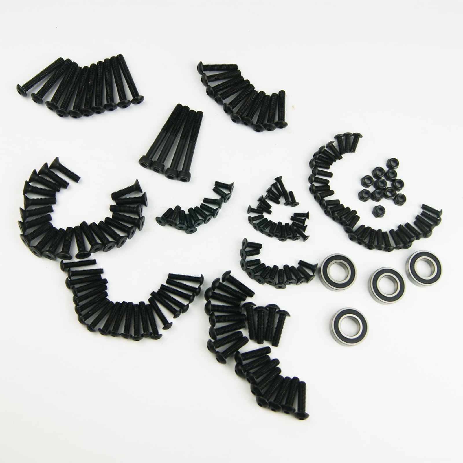 168 pcs of Bolts Screws Bearings Kit for LOSI Desert Buggy XL DBXL e 2.0…